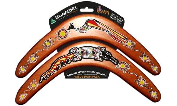 Printed Ply Boomerangs - Mixed Pack