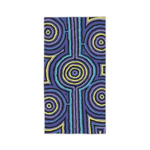 Vibrant Coral Reef Beach Towels – Circles - Image 3