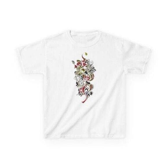 Kids Heavy Cotton Tee - Paisley Conections