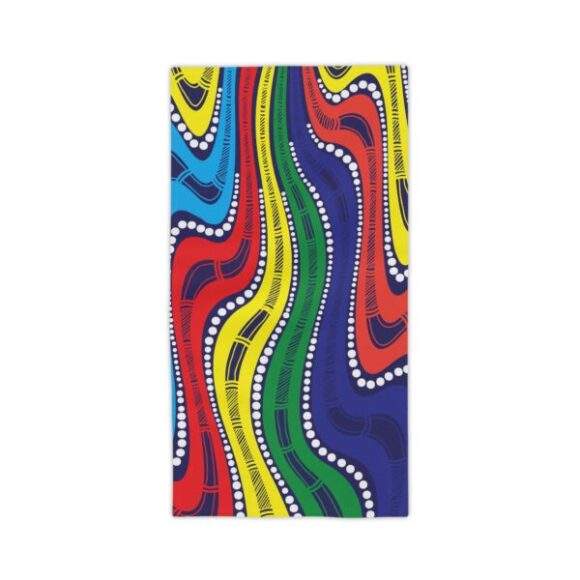 Vibrant Coral Reef Beach Towels – Groovy - Image 3