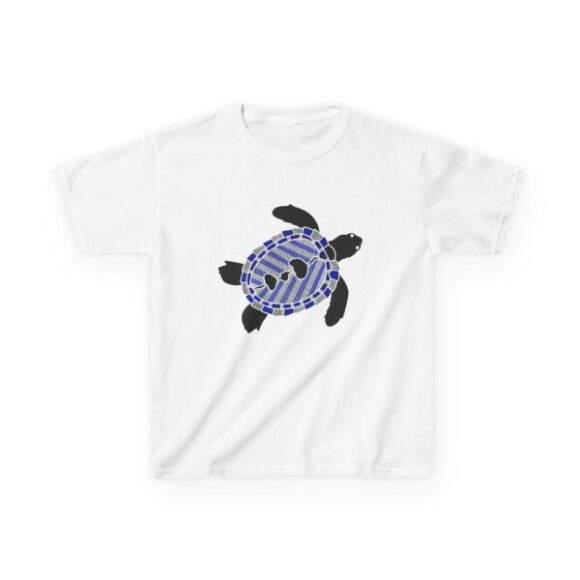 Kids Heavy Cotton Tee - Sea Turtle - Image 2