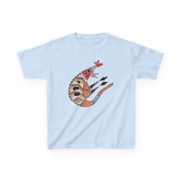 Kids Heavy Cotton Tee - The Kangaroo - Image 4