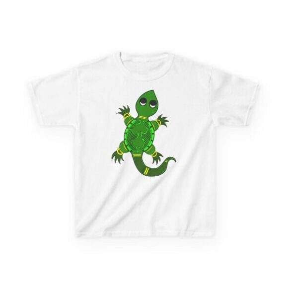 Kids Heavy Cotton Tee - Lizard