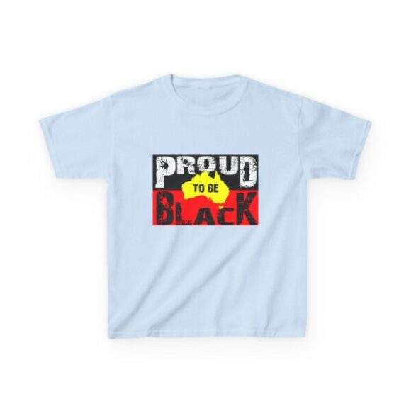 Kids Heavy Cotton Tee - Proud to be black