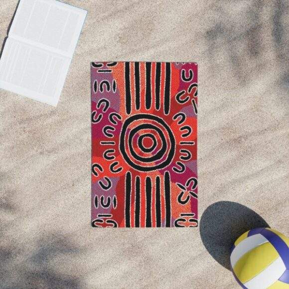 Vibrant Coral Reef Beach Towels – The Gathering - Image 2