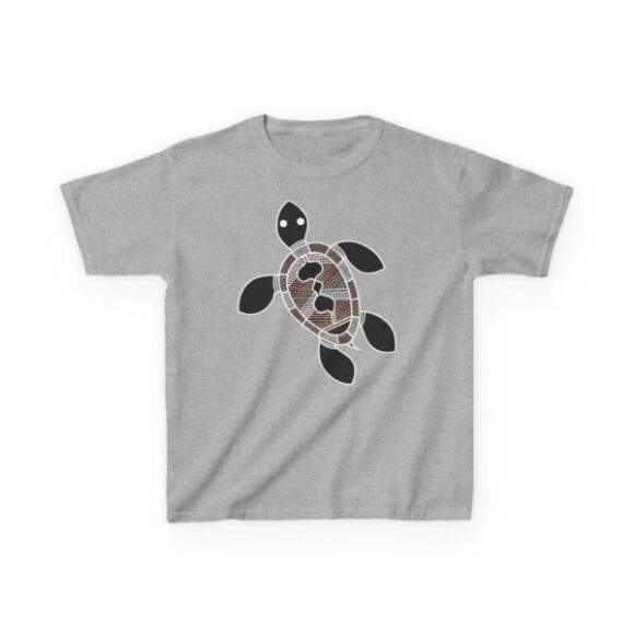 Kids Heavy Cotton Tee - Turtle - Image 3