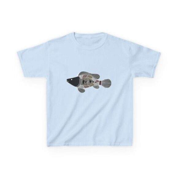 Kids Heavy Cotton Tee - Fish - Image 4