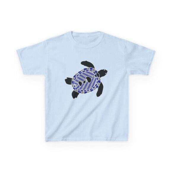 Kids Heavy Cotton Tee - Sea Turtle - Image 5