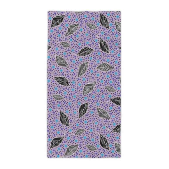 Vibrant Coral Reef Beach Towels – Leaves - Image 5