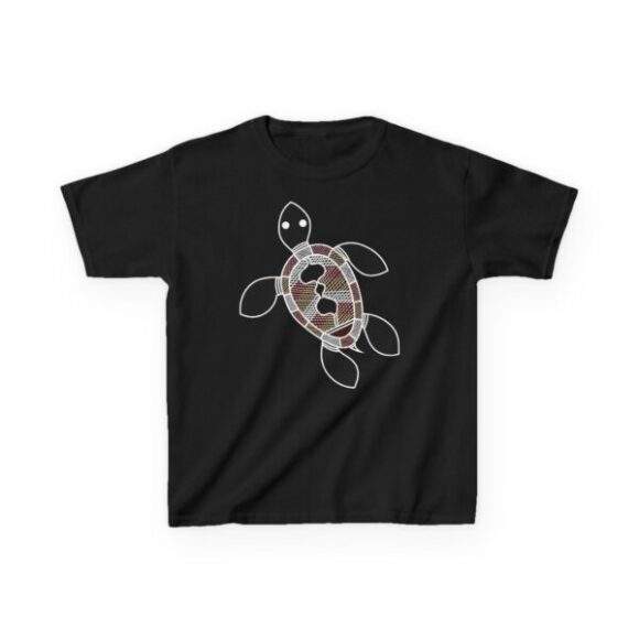 Kids Heavy Cotton Tee - Turtle