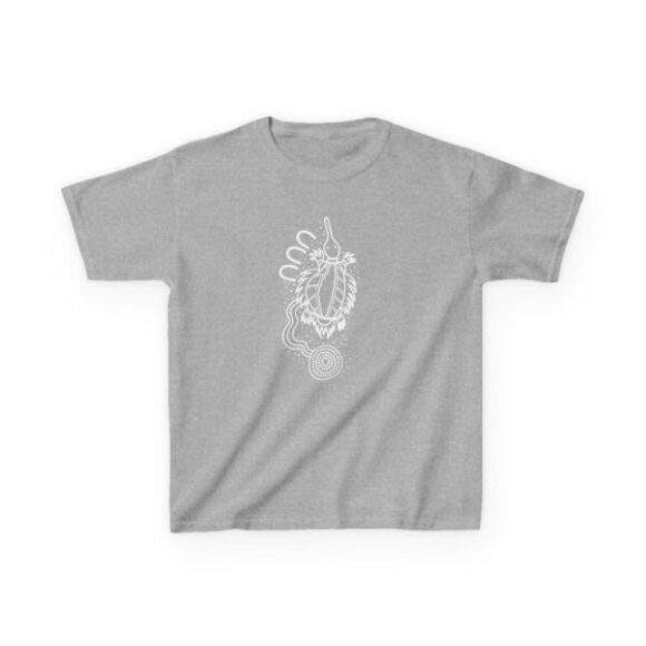 Kids Heavy Cotton Tee - Echidna - Image 2