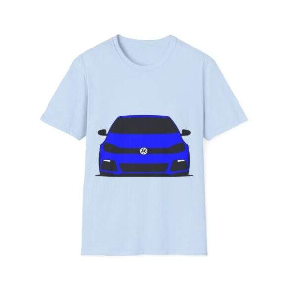 Unisex T-Shirt - VW Golf R blue - Image 5