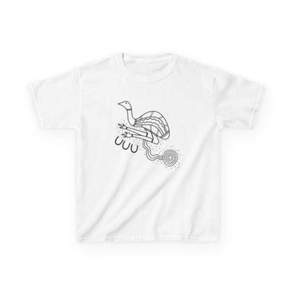 Kids Heavy Cotton Tee - Emu