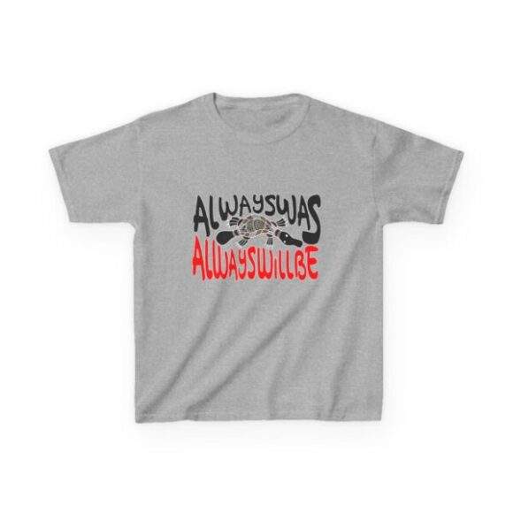 Kids Heavy Cotton Tee - Always was Always will be Platypus - Image 3