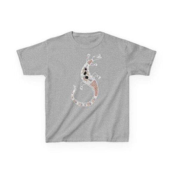 Kids Heavy Cotton Tee - Crocodile - Image 2