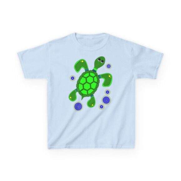 Kids Heavy Cotton Tee - Turtle - Image 4