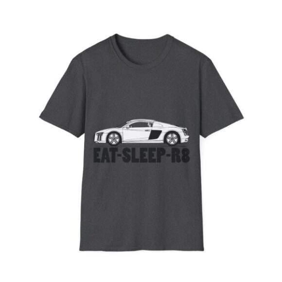 Unisex T-Shirt - Audi R8 Eat Sleep R8 - Image 3