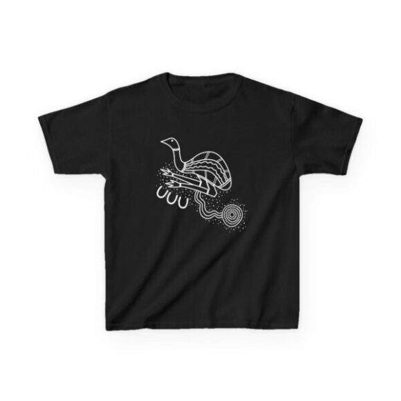 Kids Heavy Cotton Tee - Emu