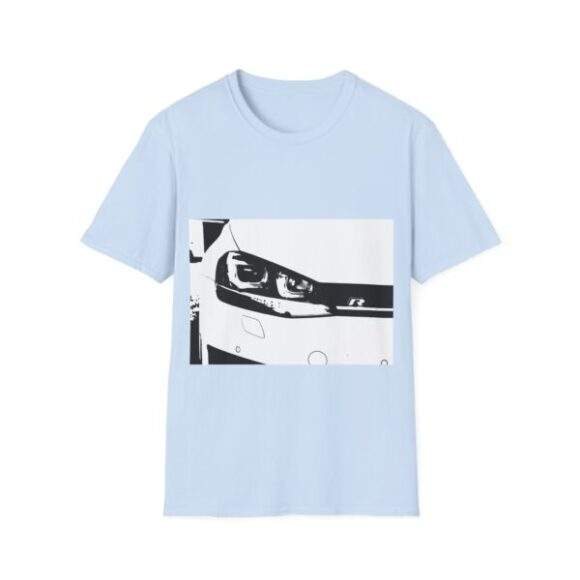 Unisex T-Shirt - VW MK7 R Headlight - Image 5