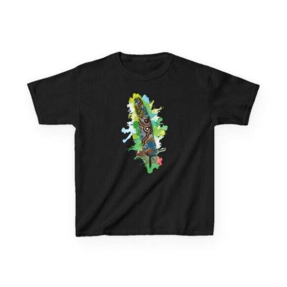 Kids Heavy Cotton Tee - Feather Wetlands