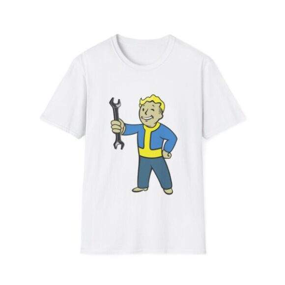 Unisex T-Shirt - Vault Boy Spanner Colour