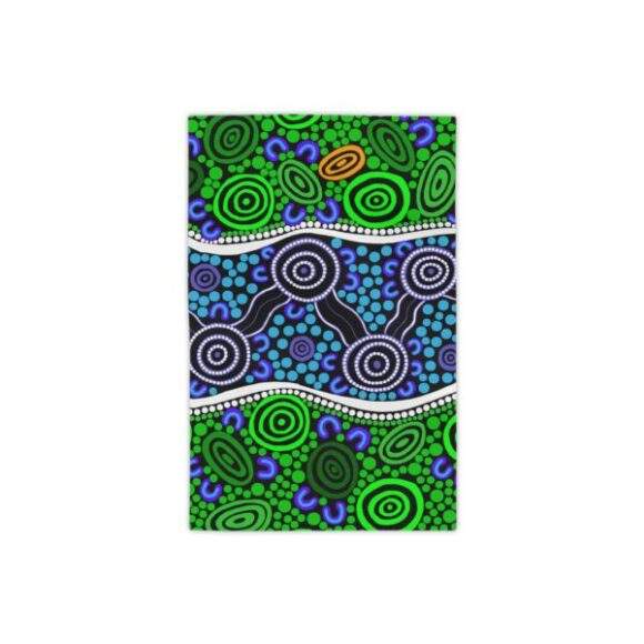 Vibrant Coral Reef Beach Towels – The River (g)