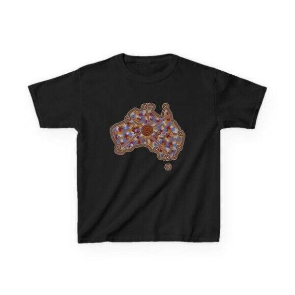 Kids Heavy Cotton Tee - Australia