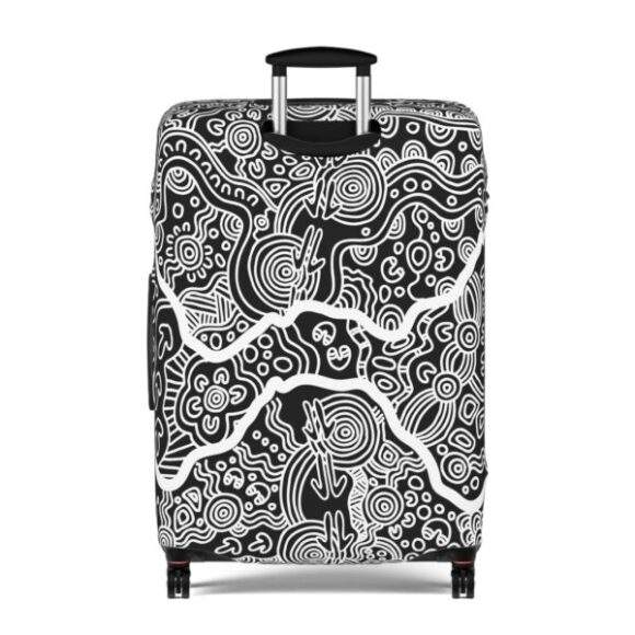 Luggage Cover - Kangaroo Dreaming - Image 6