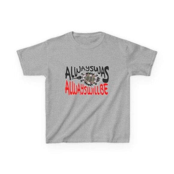 Kids Heavy Cotton Tee -  Always was always will be Echidna - Image 3