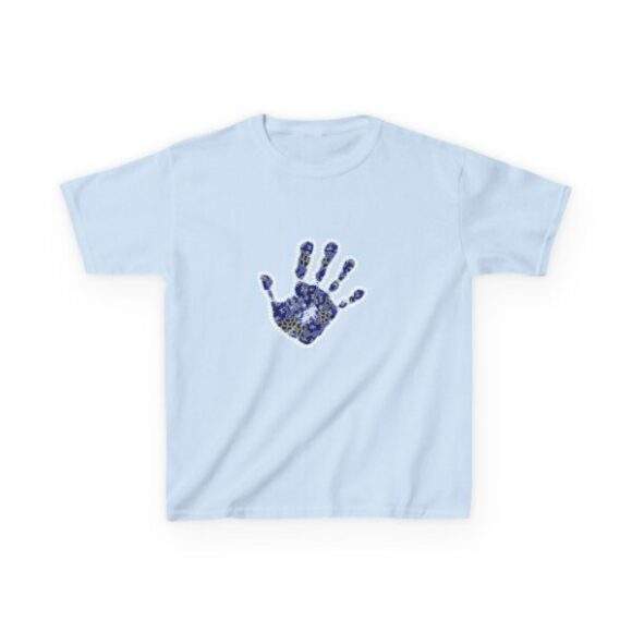 Kids Heavy Cotton Tee - Hand The Pond - Image 4