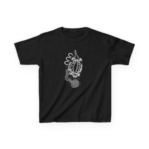 Kids Heavy Cotton Tee - Echidna