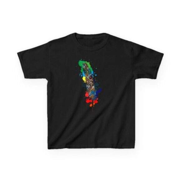 Kids Heavy Cotton Tee - Feather Wetlands