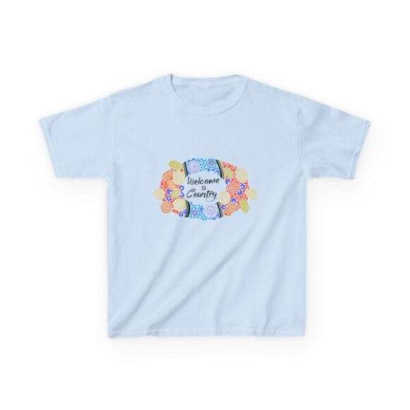 Kids Heavy Cotton Tee - Welcome to Country - Image 4