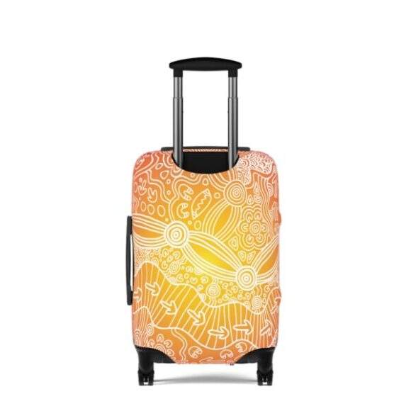 Luggage Cover - Wandering the Land: Animals Sunset - Image 2