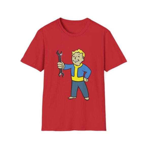 Unisex T-Shirt - Vault Boy Spanner Colour - Image 6