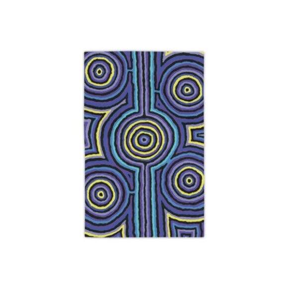 Vibrant Coral Reef Beach Towels – Circles