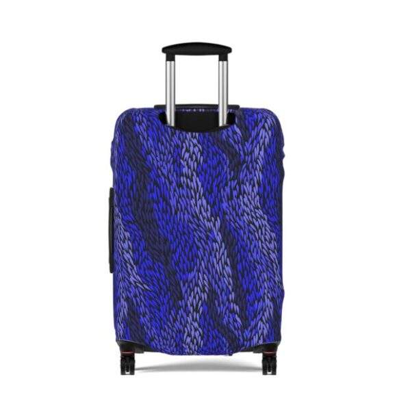 Luggage Cover - Sea Grass blue - Image 4