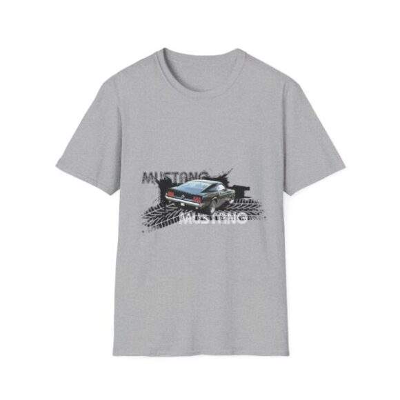 Unisex T-Shirt - Mustang Tracks - Image 3