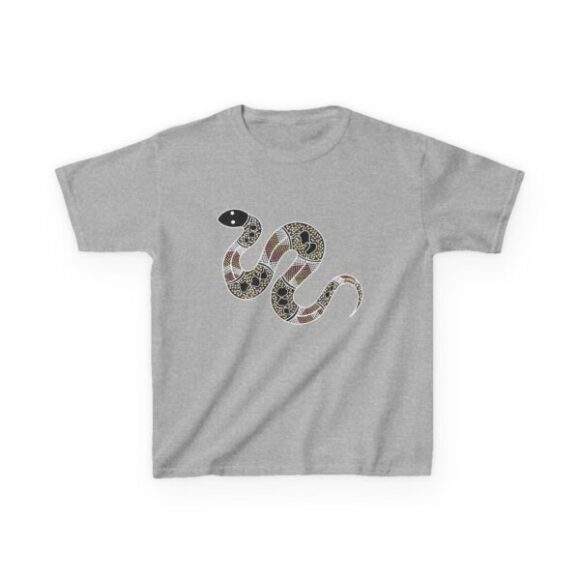 Kids Heavy Cotton Tee - Snake - Image 3