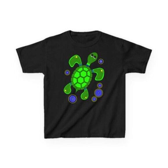 Kids Heavy Cotton Tee - Turtle - Image 2