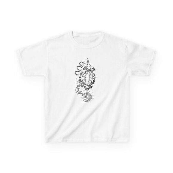 Kids Heavy Cotton Tee - Echidna