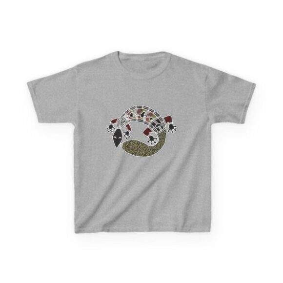 Kids Heavy Cotton Tee - Gecko - Image 3