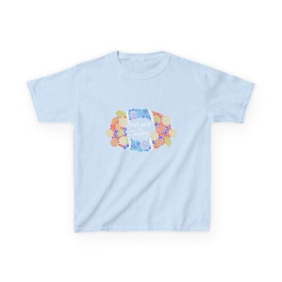 Kids Heavy Cotton Tee - Welcome to Country - Image 4