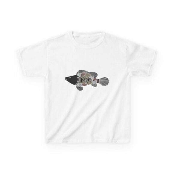 Kids Heavy Cotton Tee - Fish - Image 2