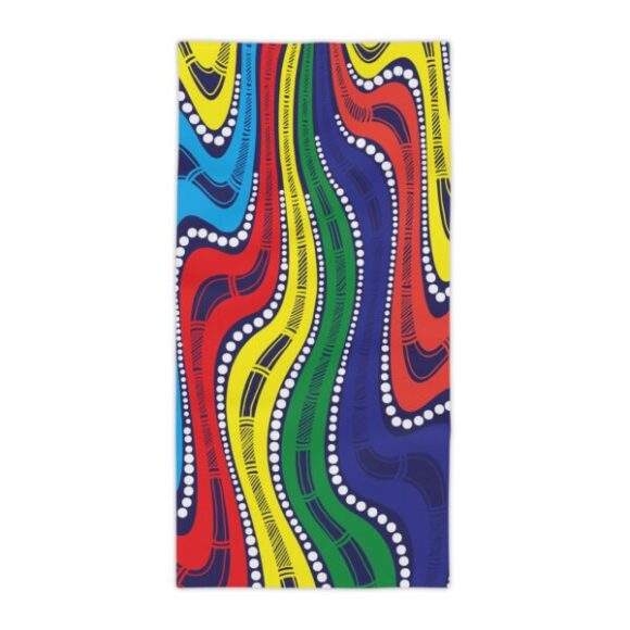 Vibrant Coral Reef Beach Towels – Groovy - Image 5