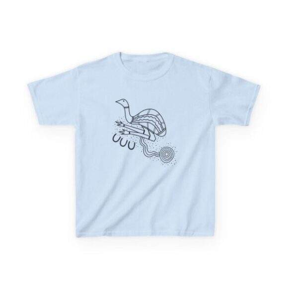 Kids Heavy Cotton Tee - Emu - Image 3