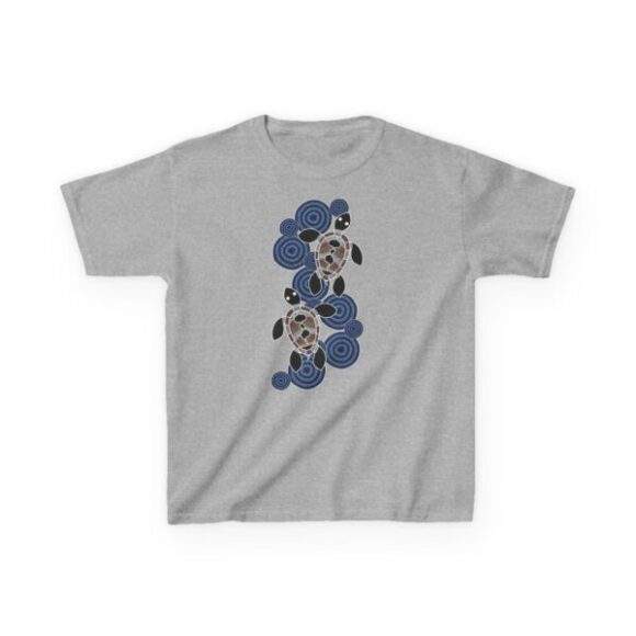 Kids Heavy Cotton Tee - Turtles - Image 3