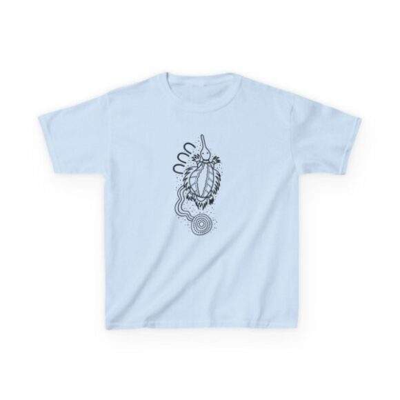 Kids Heavy Cotton Tee - Echidna - Image 3