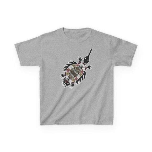 Kids Heavy Cotton Tee - Echidna - Image 3