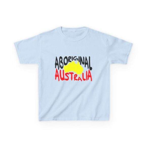 Kids Heavy Cotton Tee - Aboriginal Australia - Image 4